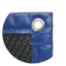 bordure bleue-noire