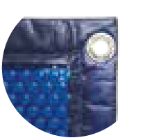 bordure bleue