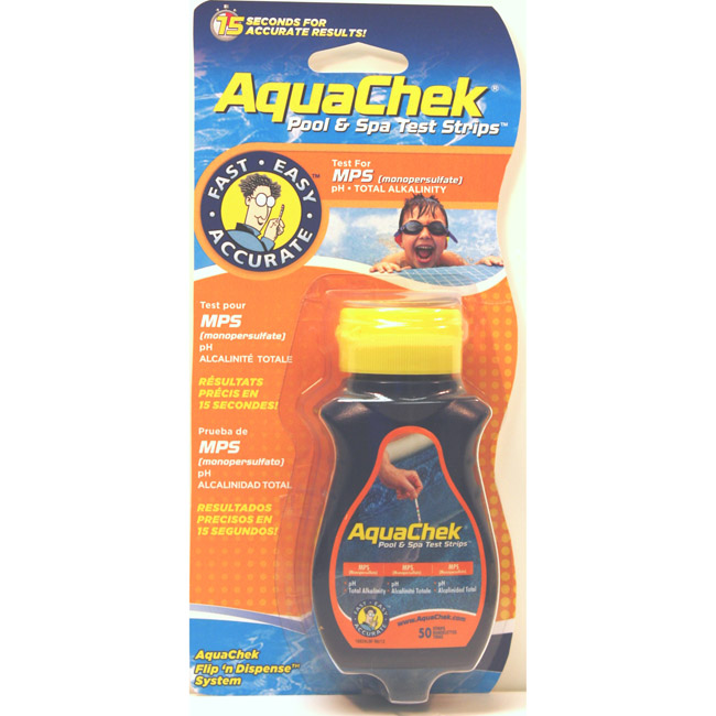 Aquachek orange bandelettesd'analyse de l'oxygène actif