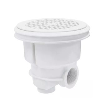 Bonde de fond norme ABS - Grille Plate Parker - Blanc