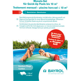 Traitement chlore - Piscine hors-sol ≤ 10 m³
