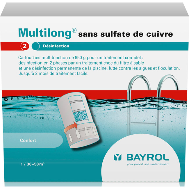 Autres - Multilong (valisette 4 cartouches)Bayrol La Coopérative des Pisciniers