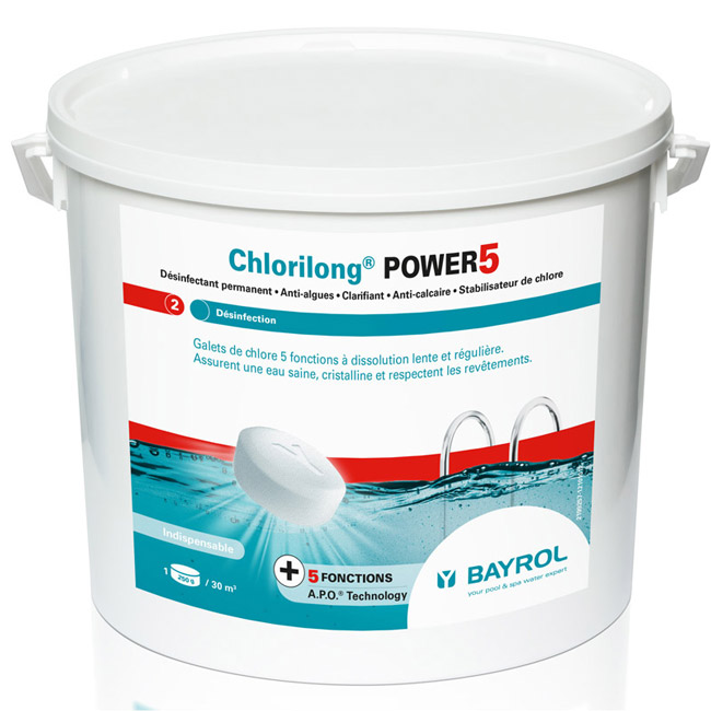 Chlorilong® POWER5 La Coopérative des Pisciniers
