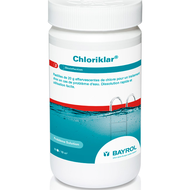 Chloriklar – avec Capsule Clorodor Control 1 kg - 5 kg - 10 kg