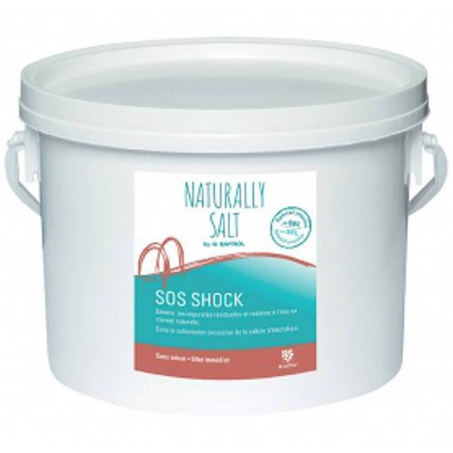 SOS Shock Naturally Salt La Coopérative des Pisciniers