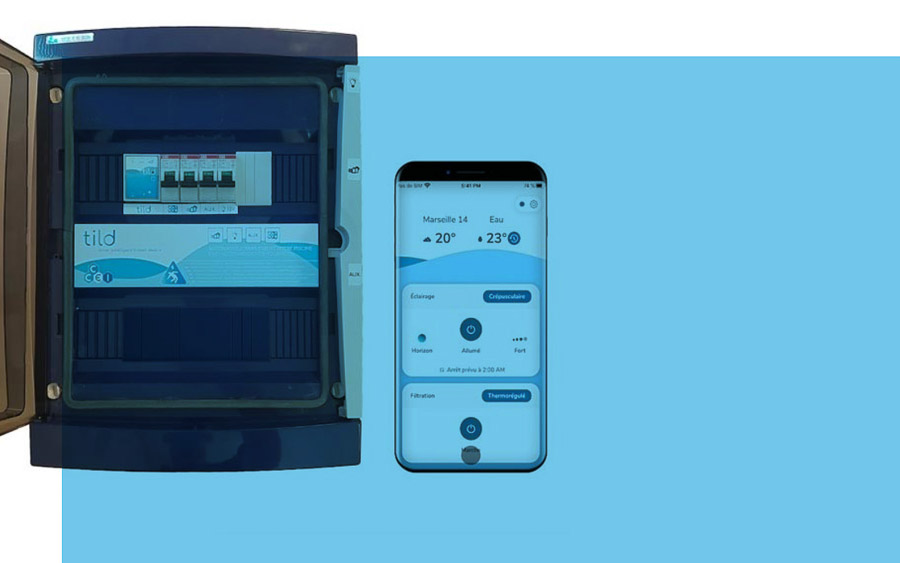 Coffrets intelligents-domotique La Coopérative des Pisciniers