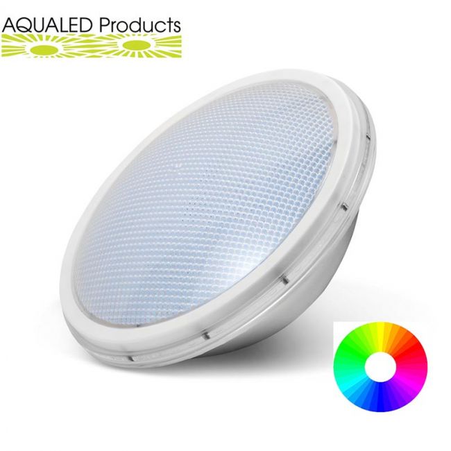 AMPOULE PAR56 20W RGB 12 VOLTS AC SYNCHRO* La Coopérative des Pisciniers