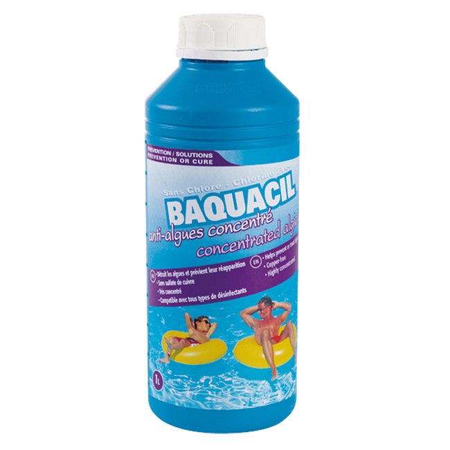 Oxygène actif - BAQUACIL® - Anti algues concentré... La Coopérative des Pisciniers