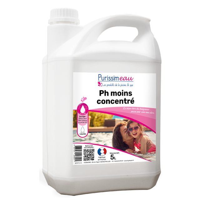 Ph moins liquide concentré Hydrapro