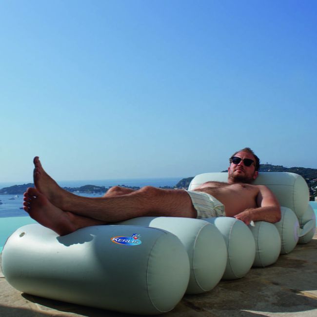 Lounger Tube concept Recto / Verso