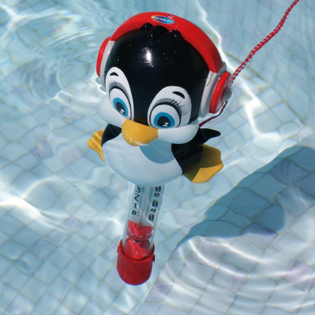Gonflables et jeux - Thermomètre pingouinKerlis La Coopérative des Pisciniers