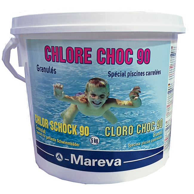 Chlore - CHLORE CHOC 90Mareva La Coopérative des Pisciniers