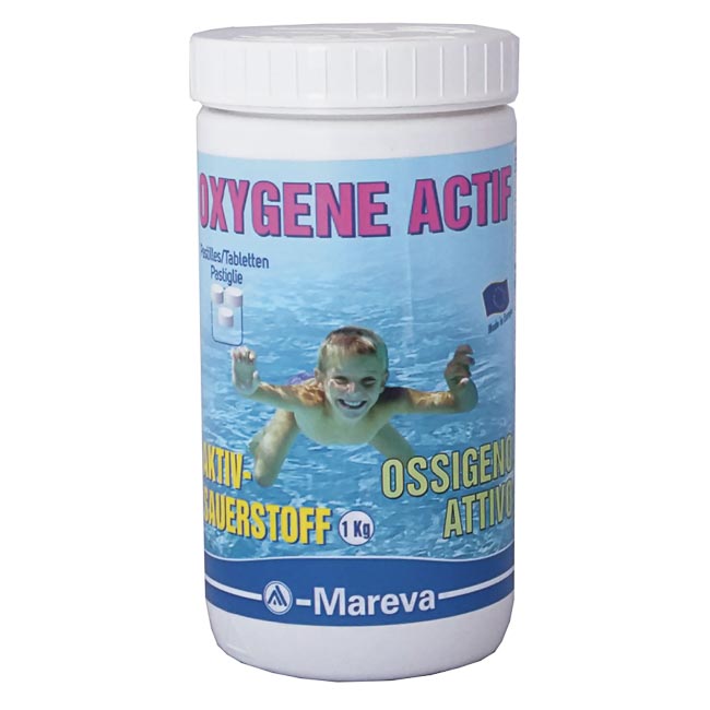 OXYGENE ACTIF mini galet 50g 1 kg La Coopérative des Pisciniers