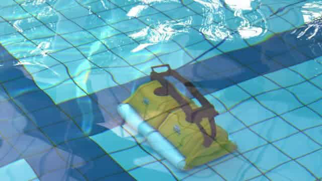 Le Dolphin PRO 2 × 2 robot électrique nettoyeur pour grande piscine