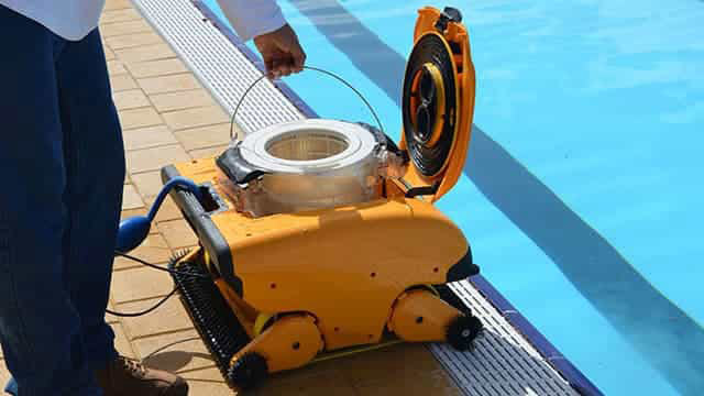 Dolphin Wave 150 Robot Electrique Nettoyeur Pour Grande Piscine Maytronics