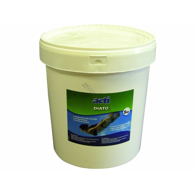 ACTI DIATO 5KG - MEDIA FILTRANT DIATOMEES FW 60 La Coopérative des Pisciniers